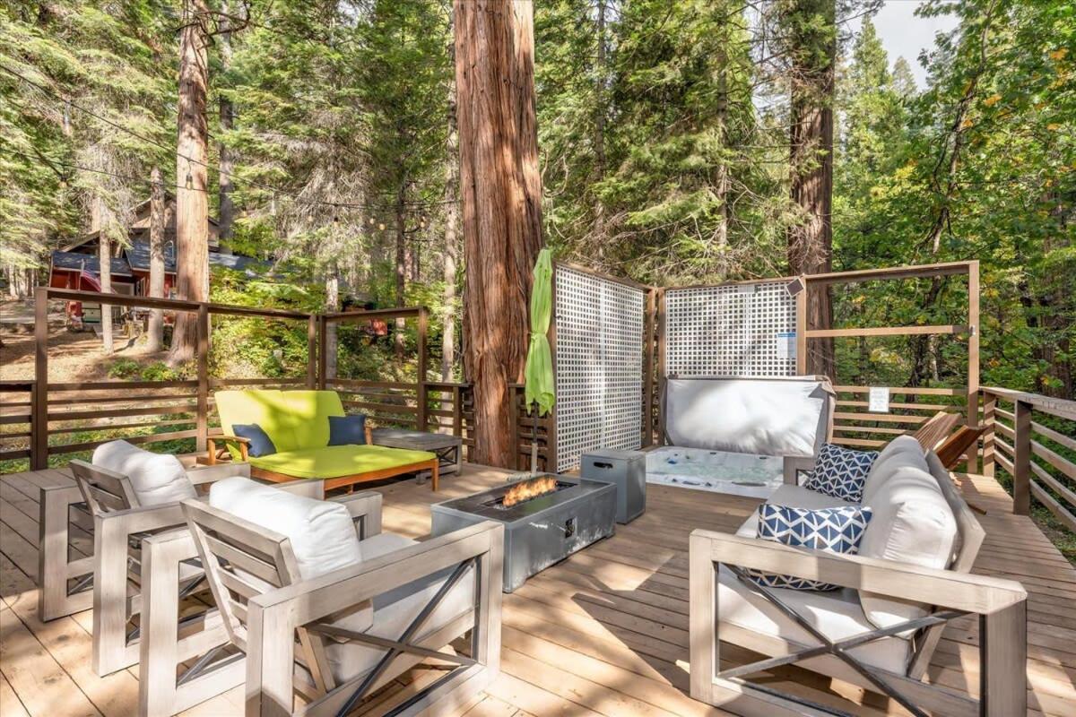 Starlight Cabin Oakhurst Bagian luar foto