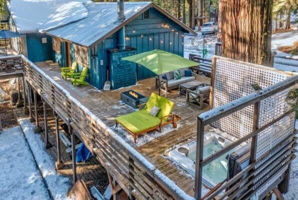 Starlight Cabin Oakhurst Bagian luar foto