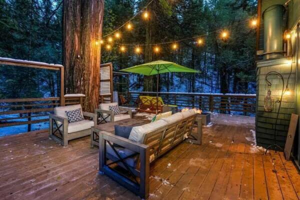 Starlight Cabin Oakhurst Bagian luar foto