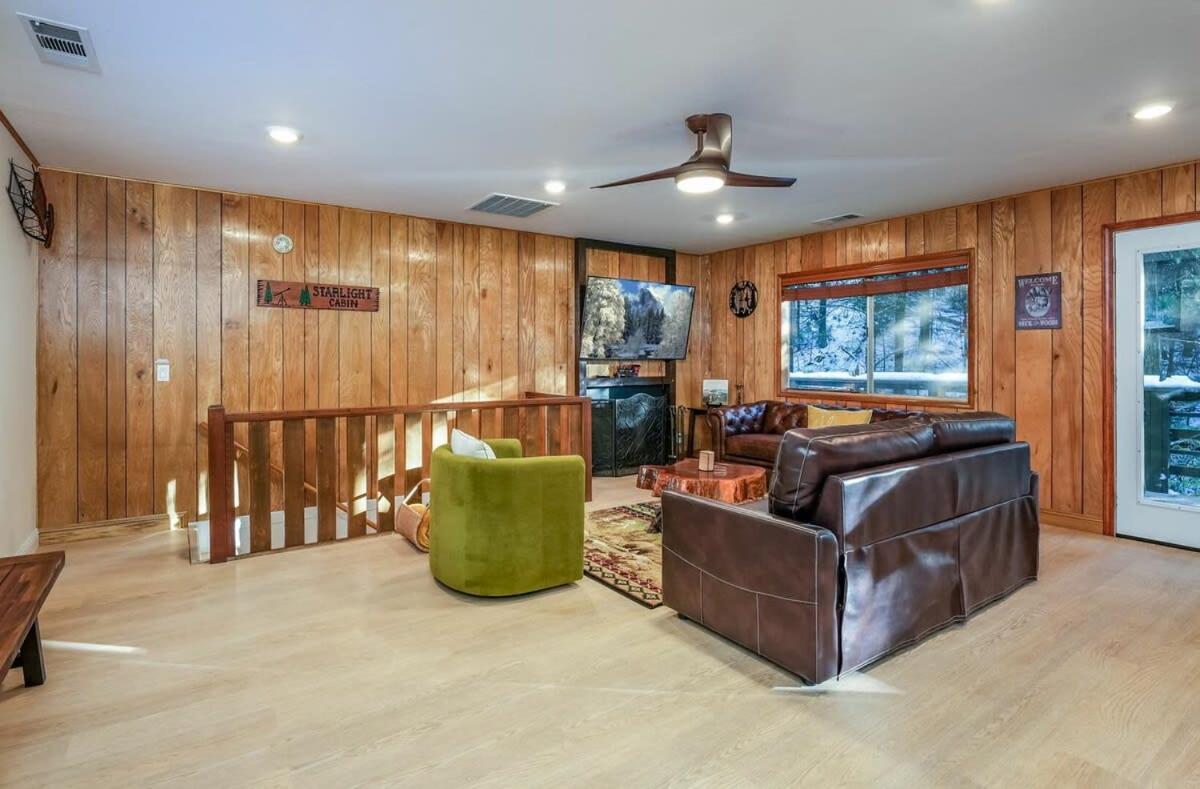 Starlight Cabin Oakhurst Bagian luar foto